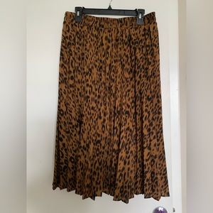 Animal Print Skirt